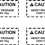 Heavy Duty Sticker Printing Throughout Printable Heavy Package Label