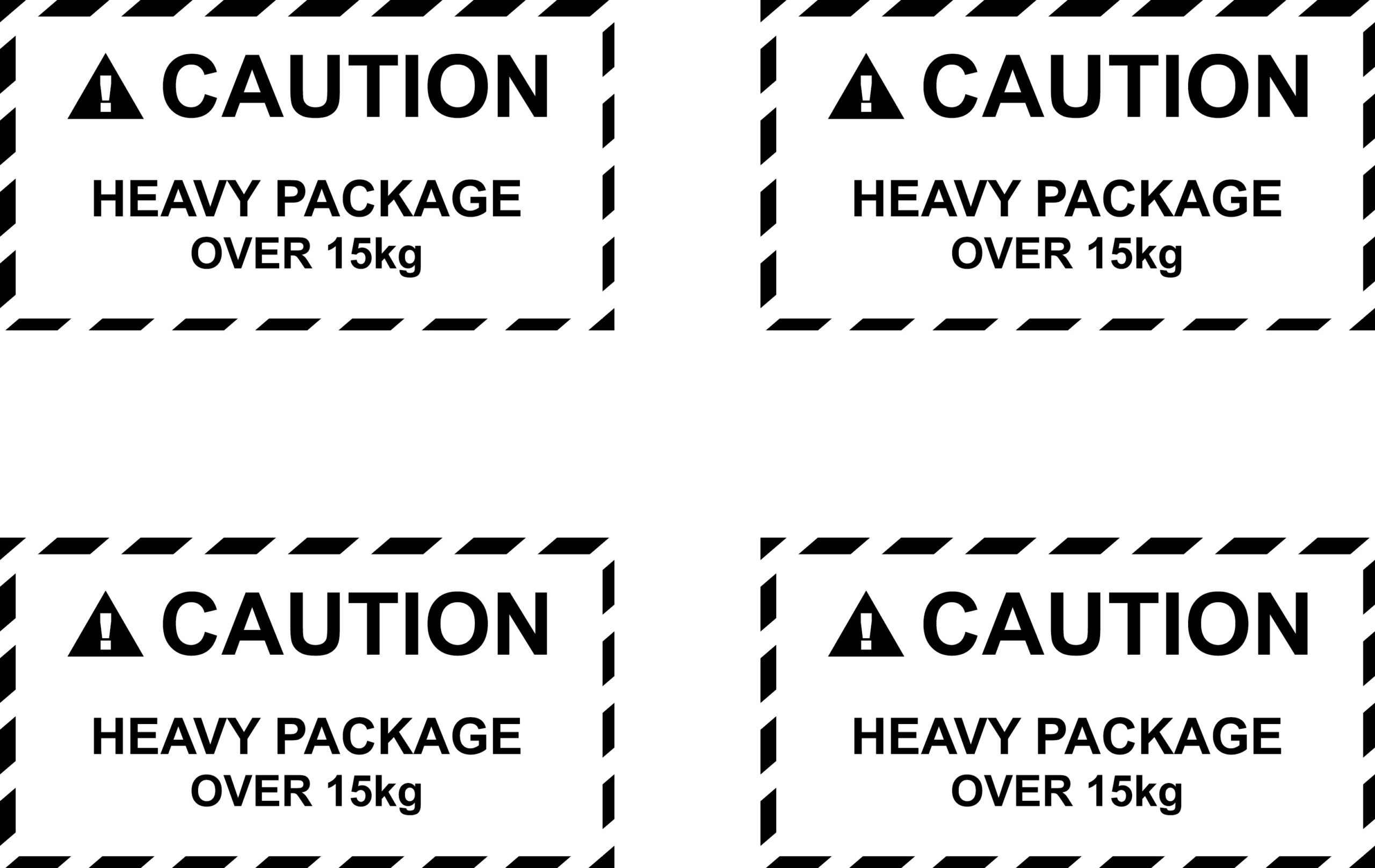 Heavy Duty Sticker Printing throughout Printable Heavy Package Label