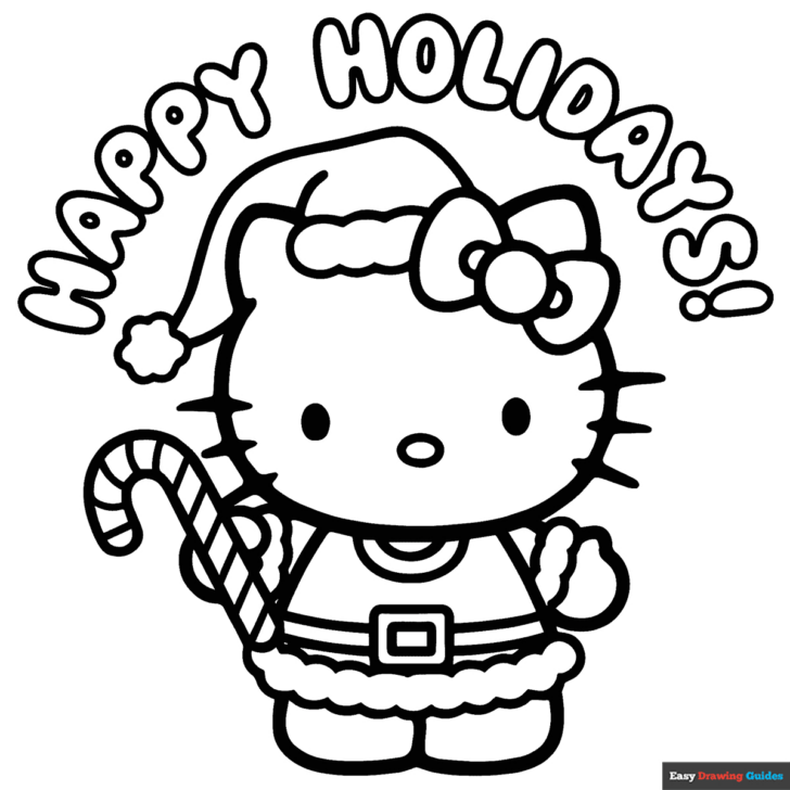 Free Printable Hello Kitty Coloring Sheets