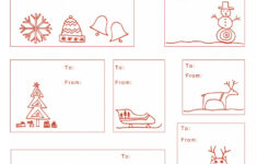 Holiday Gift Tag Templates – Madejoel with regard to Free Printable Holiday Gift Tags