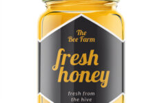 Honey Jar Label Template In Pages, Publisher, Illustrator, Word inside Honey Jar Labels Printable
