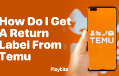 How Do I Get A Return Label From Temu? - Playbite within Printable Return Label From Temu