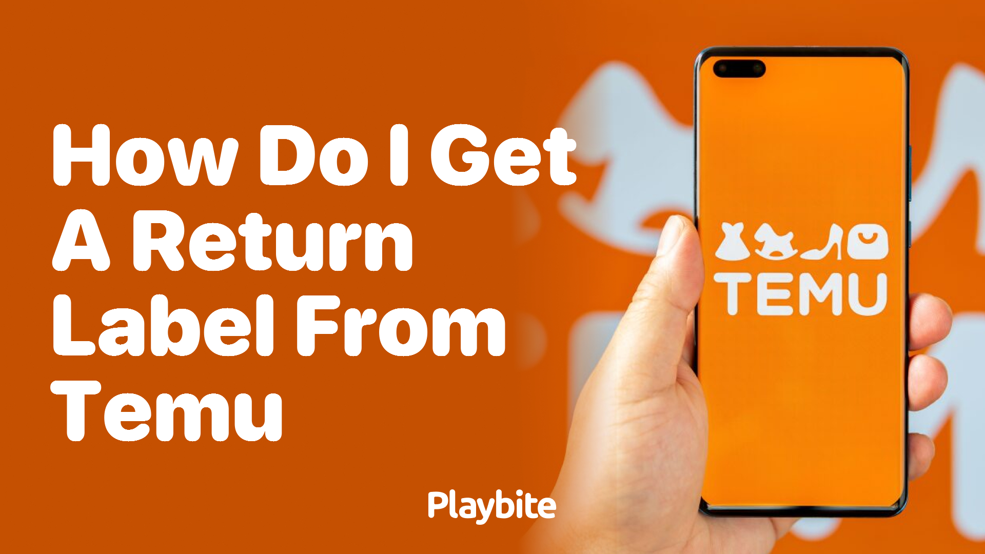 How Do I Get A Return Label From Temu? - Playbite within Printable Return Label From Temu