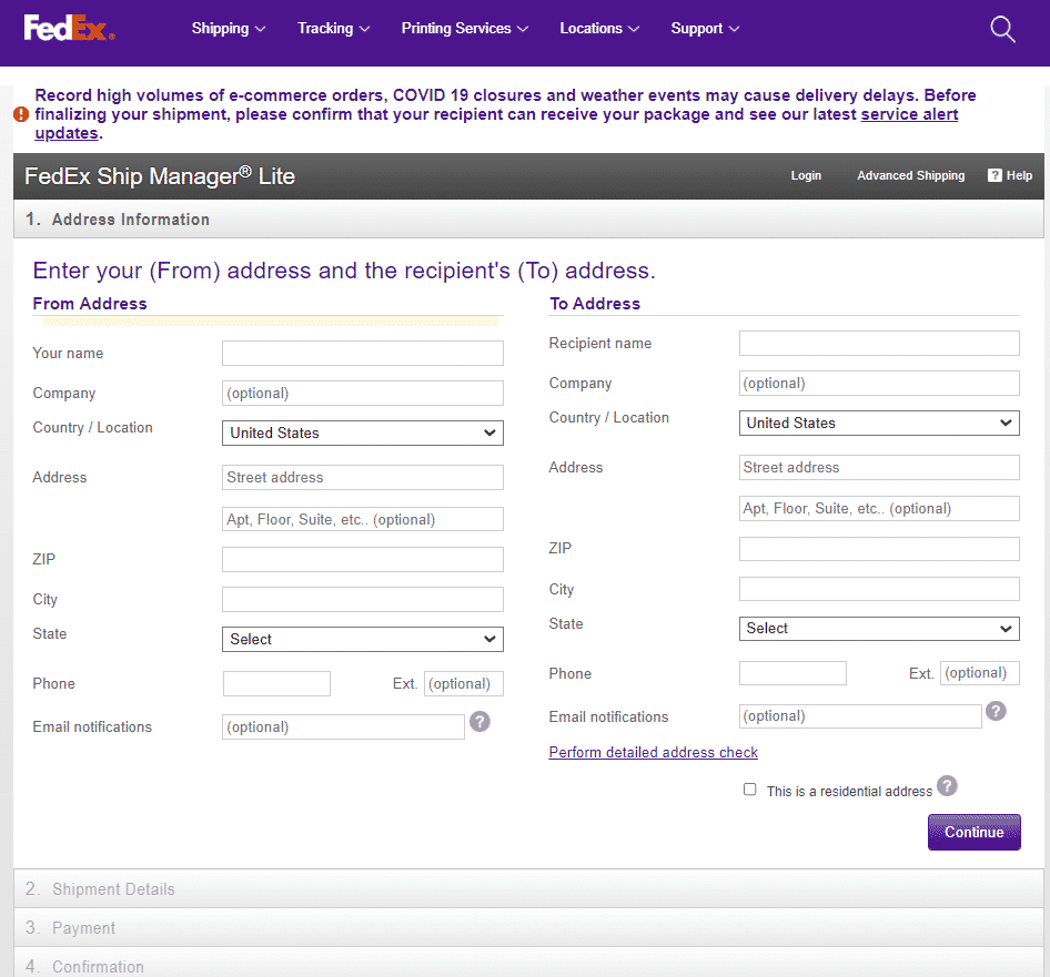 How Do I Print A Fedex Shipping Label? Shipping Labels Guide intended for Fedex Shipping Label Printable Online