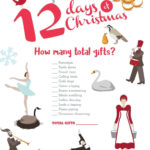 How Many Gifts In 12 Days Of Christmas | Skip To My Lou In Free Printable 12 Days Of Christmas
