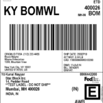 How To Customise Fedex Shipping Labels Using Elex Woocommerce With Fedex Printable Shipping Label