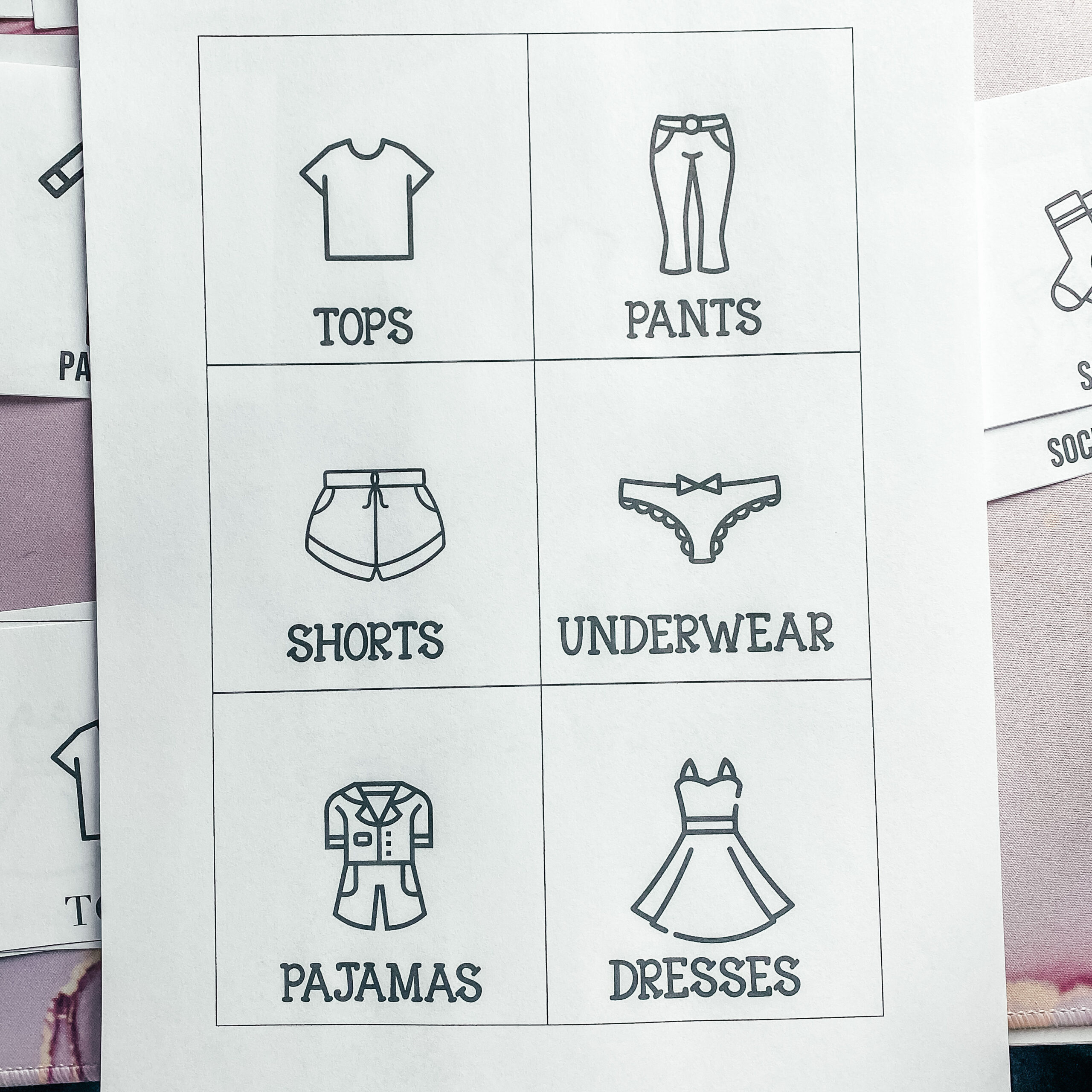 How To Get Kids To Help With Laundry &amp;amp; Other Chores With Free with Free Printable Clothing Drawer Labels