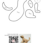 How To Hand Sew A Simple Felt Puppy Dog   Free Printable Pattern In Free Printable Dog Sewing Patterns