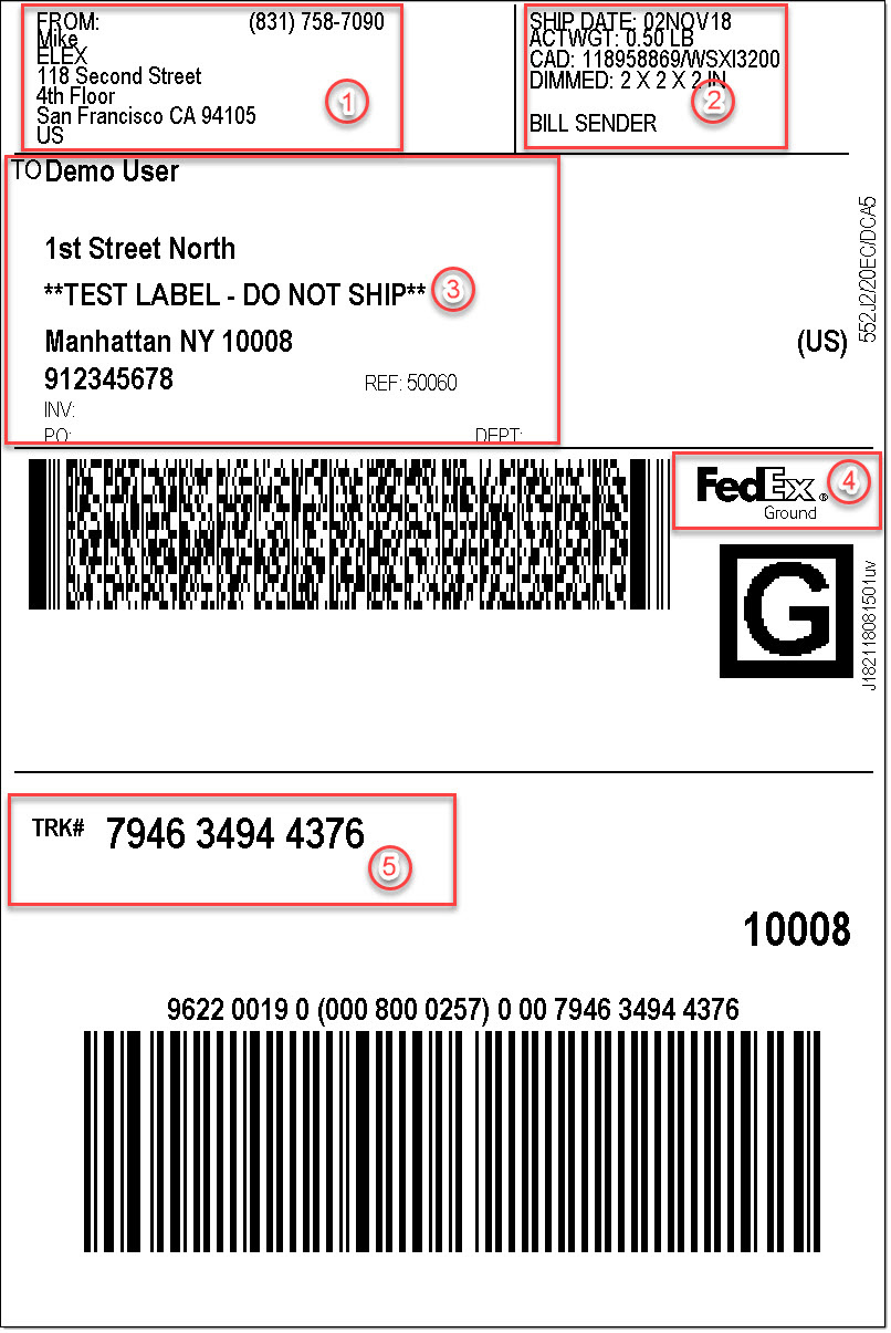 How To Print Fedex Shipping Labels On Your Woocommerce Store Order pertaining to Printable Fedex Shipping Labels