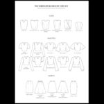 How To Sew Barbie Clothes   The Shapes Of Fabric Inside Free Printable Barbie Dress Patterns