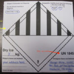 How To Ship Frozen Items With Dry Ice Via Fedex With Fedex Dry Ice Label Printable