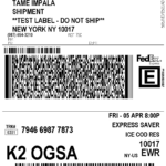 How To Ship Frozen Items With Dry Ice Via Fedex With Fedex Dry Ice Label Printable