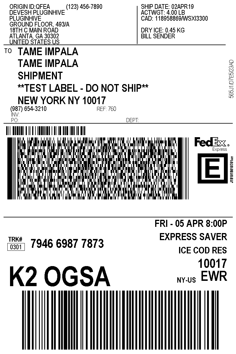 How To Ship Frozen Items With Dry Ice Via Fedex with Fedex Dry Ice Label Printable