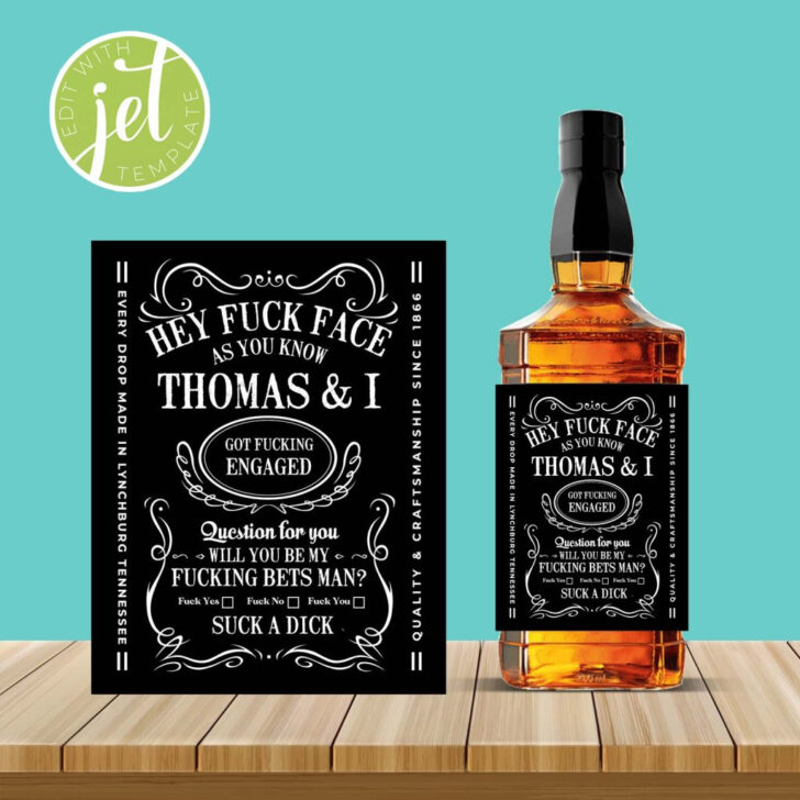 Jack Daniels Printable Label