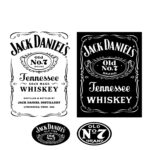 Jack Daniels Labels   Etsy.de With Regard To Printable Jack Daniels Label