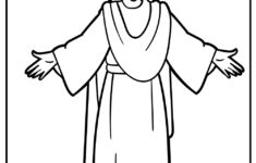 Jesus Coloring Pages (100% Free Printables) in Free Printable Images Of Jesus