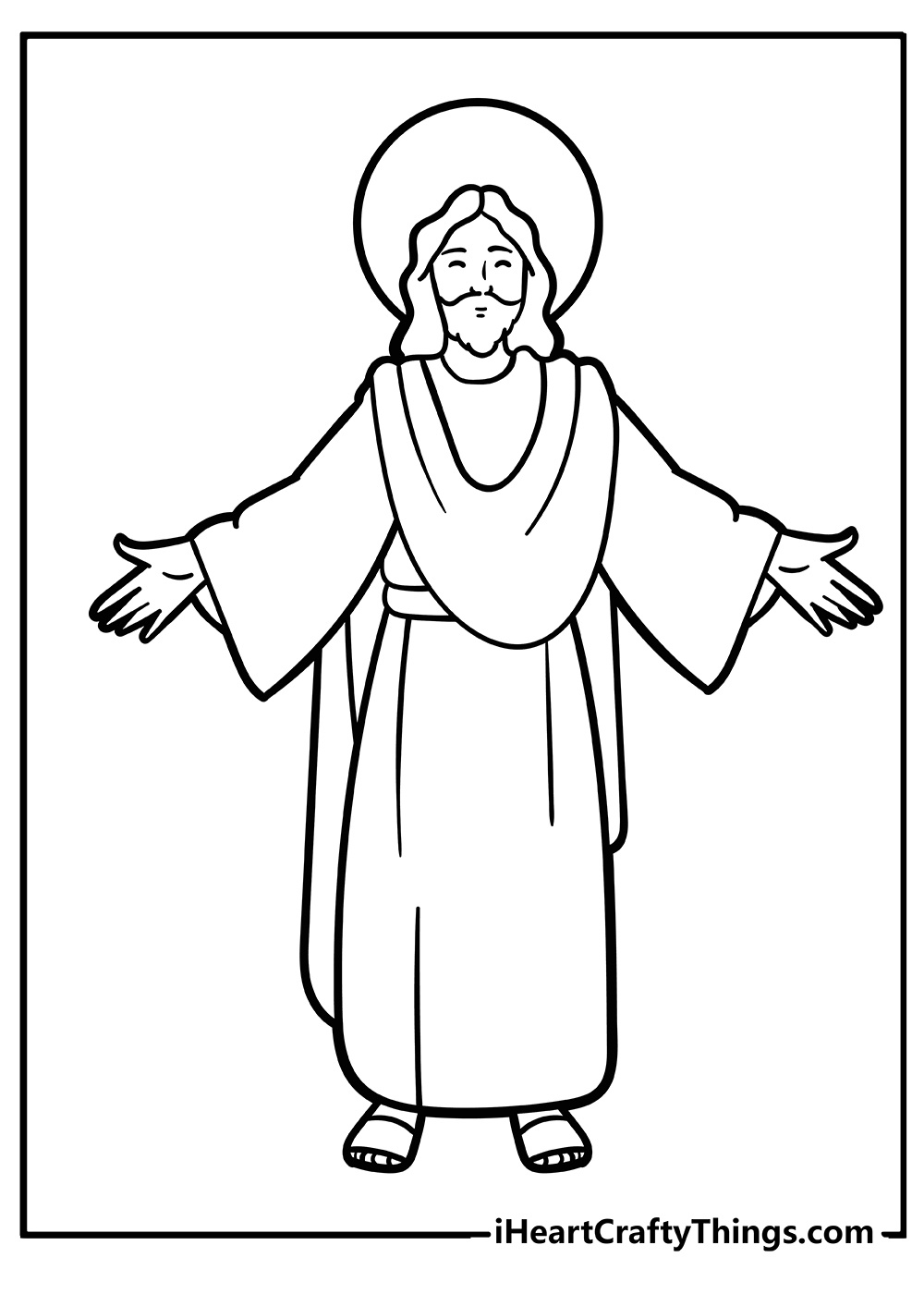 Jesus Coloring Pages (100% Free Printables) in Free Printable Images Of Jesus