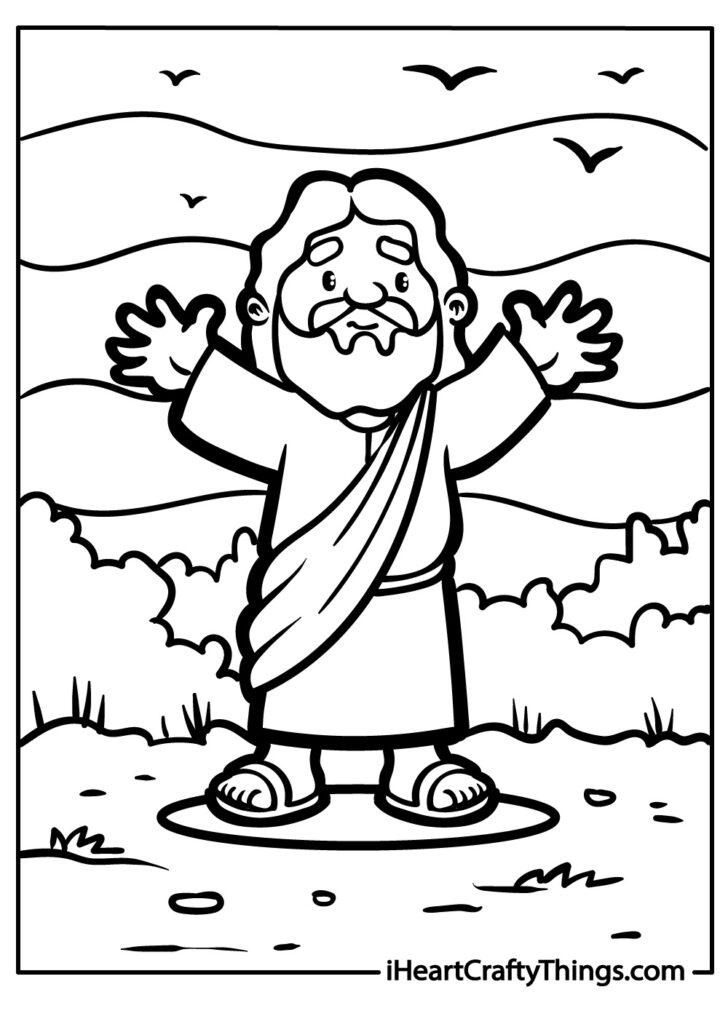 Free Printable Images of Jesus