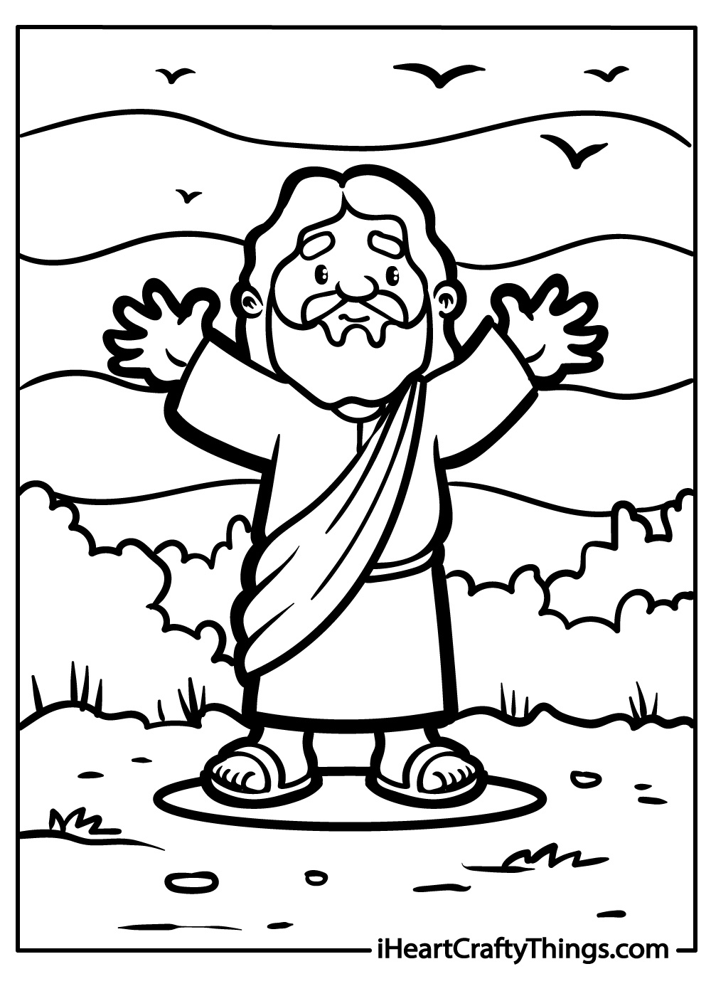 Jesus Coloring Pages (100% Free Printables) with Free Printable Images of Jesus