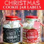 Kara'S Party Ideas Free Printable Christmas Cookie Jar Labels Throughout Free Printable Christmas Cookie Labels