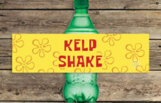 Kelp Shake Under The Sea Luau Drink Bottle Labels Printable regarding Kelp Soda Labels Printable Free