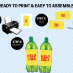 Kelp Soda 2 Liter Flaschenetiketten Zum Ausdrucken [Sofort Regarding Kelp Soda Labels Printable Free