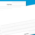 Kindergarten Lined Paper Printable   Get Free Pdf File Templates With Regard To Free Printable Lined Paper Kindergarten