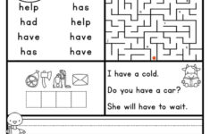 Kindergarten Sight Words - Superstar Worksheets throughout Free Printable Kindergarten Worksheets Sight Words