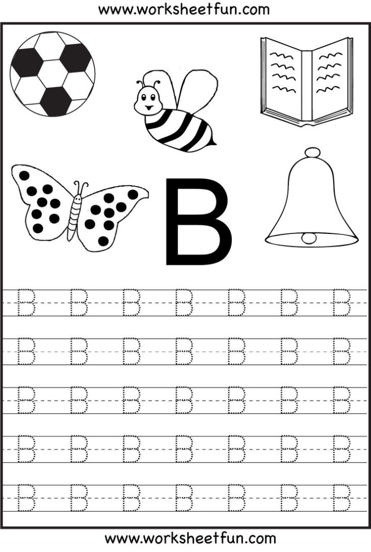 Free Printable Tracing Worksheets For Preschool