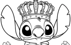 King Stitch - Lilo And Stitch Coloring Pages with Free Printable Coloring Pages Stitch