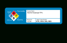 Label, Alcohol Isopropyl 70% – Nev'S Ink, Inc. with [%Free Printable 70% Alcohol Label|Free Printable 70% Alcohol Label%]
