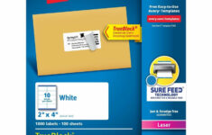 Label Template 1" X 2-5/8" Shipping Addess Labels 900 Label inside Label Size 1 X 2 5/8 Template Printable