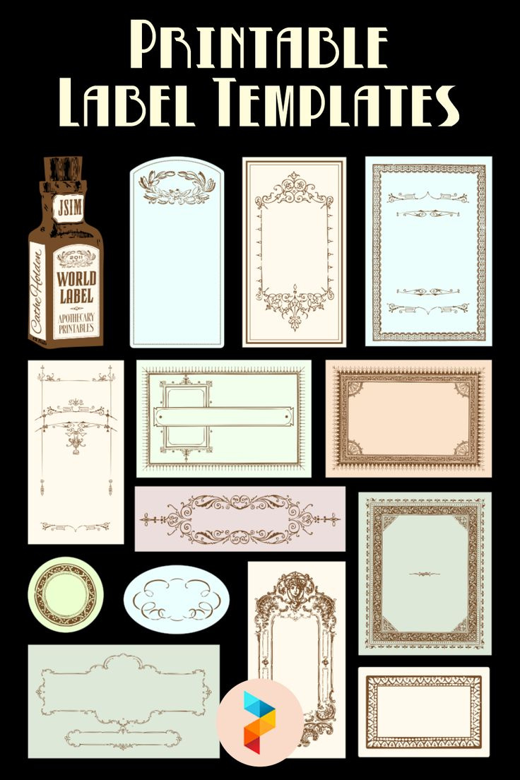 Label Templates - 13 Free Pdf Printables | Printablee with Free Printable Label