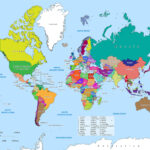 Labeled World Map | Labeled Maps Inside Printable World Map Countries Labeled