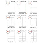 Labels And Stickers | Print Online.ae For Printable Label Stickers A4