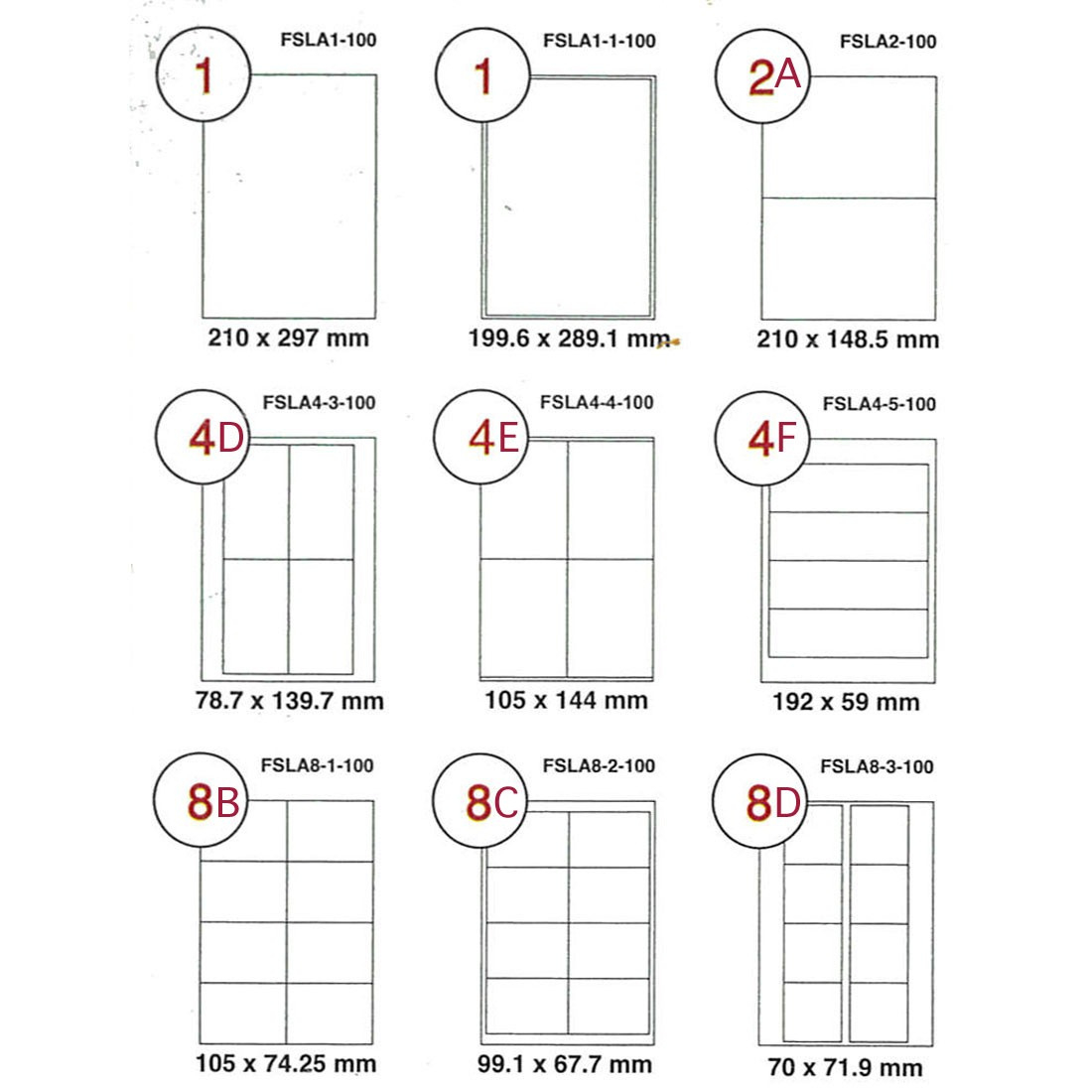Labels And Stickers | Print Online.ae for Printable Label Stickers A4