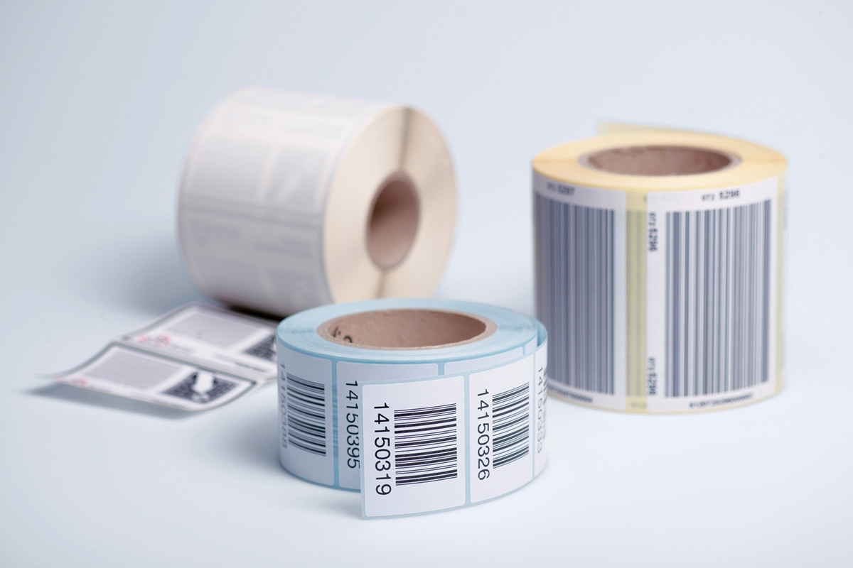 Labels On Roll In Standard And Special Formats | Herma inside Printable Label Rolls