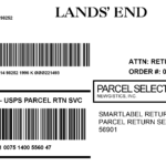 Lands' End Returns Form Regarding Lands End Printable Return Label