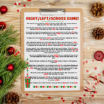 Left Right Christmas Story Free Printable With Regard To Free Printable Left Right Christmas Games