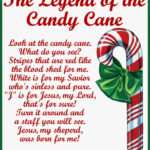 Legend Of The Candy Cane Story   6 Free Pdf Printables | Printablee Pertaining To Free Printable Legend Of The Candy Cane Printable