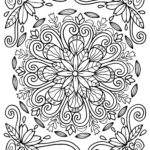 Leiah M Jansen Inside Free Printable Mandala Coloring Pages For Adults