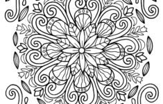 Leiah M Jansen inside Free Printable Mandala Coloring Pages For Adults