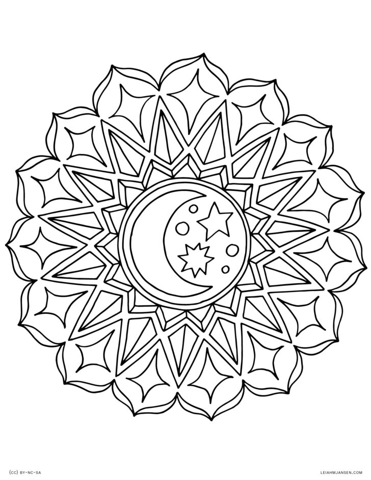 Free Printable Mandala Coloring Pages For Adults