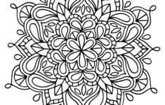 Leiah M Jansen within Free Printable Mandala Coloring Pages For Adults