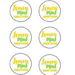 Lemon Mint Sugar Scrub With Free Printable Tags | Shaken Together Life With Lemon Sugar Scrub Printable Label