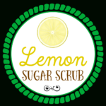 Lemon Sugar Scrub   The Farm Girl Gabs® Intended For Lemon Sugar Scrub Printable Label