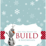 Let'S Build A Snowman Kit   With Free Printable! For Do You Want To Build A Snowman Label Free Printable