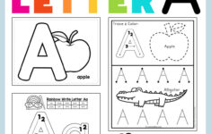 Letter A Preschool Printables - Preschool Mom inside Free Printable Preschool Letter A Worksheets