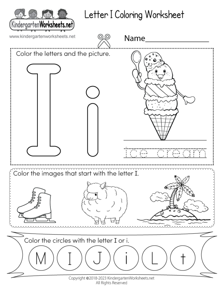 Free Printable Alphabet Worksheets For Kindergarten
