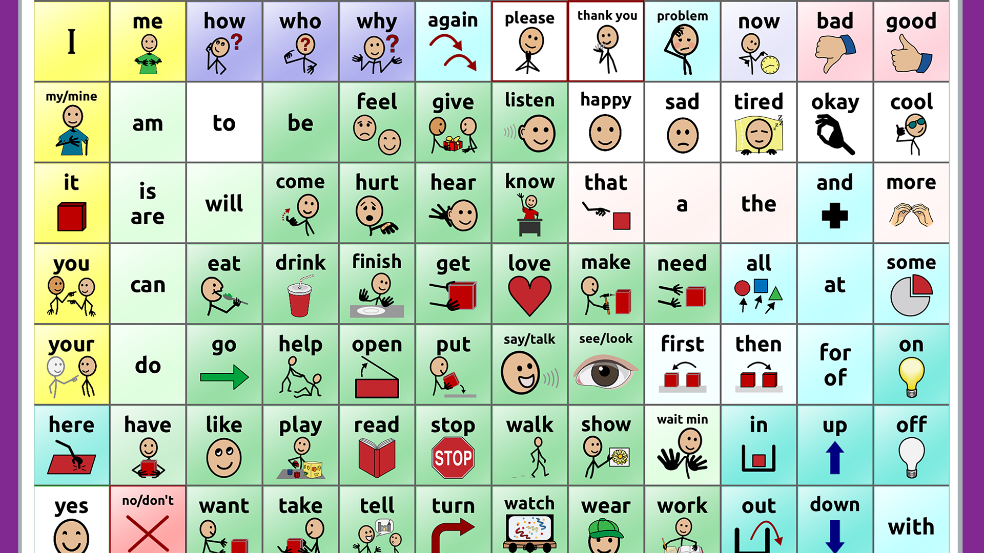 Lite-Tech Communication Board Options intended for Free Printable Communication Core Board Speech